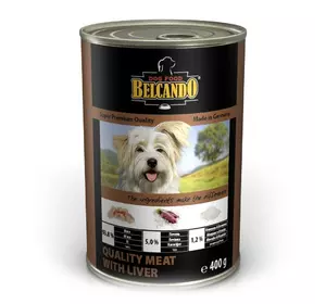 Консерви для собак BELCANDO (Белькандо) М'ясо з печінкою