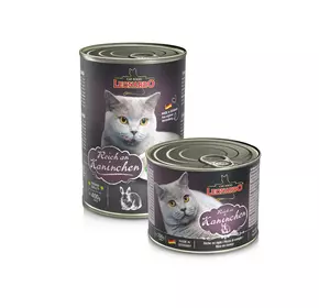 Консерви для котів Leonardo Quality Selection м'ясо з кроликом для котів
